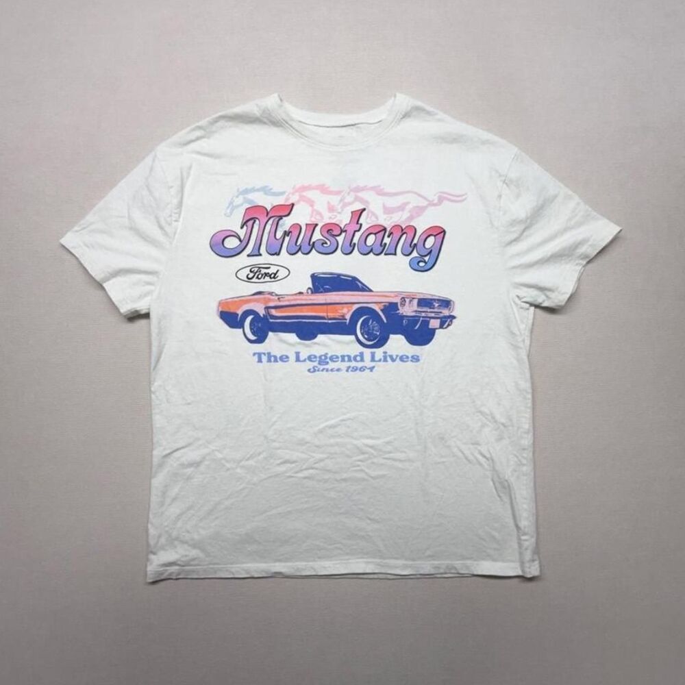 Ford Men's White T-shirt
